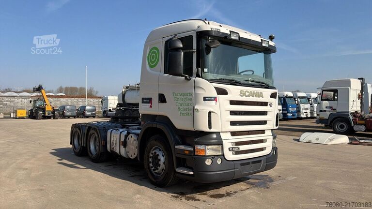 Standard-SZM Scania R 420 (6X4 / PTO / HYDRAULIC / STEEL SUSP. / LA...