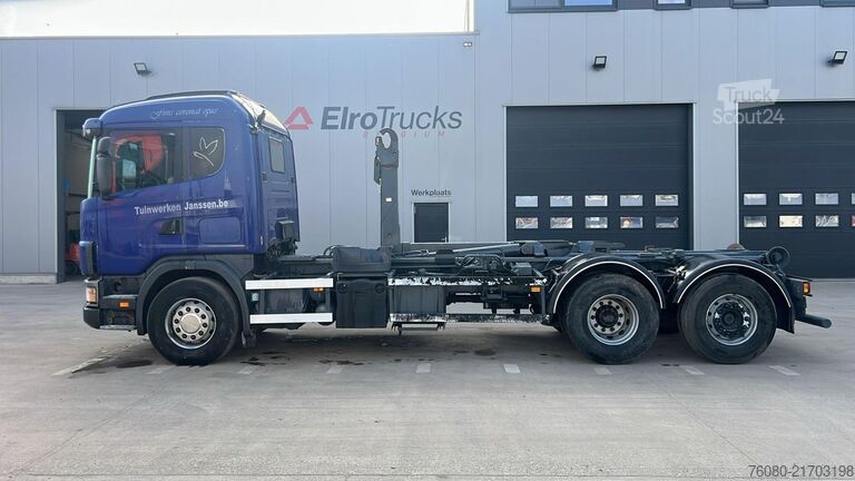 Systém hákového ramena Scania 124 - 470 (BELGIAN TRUCK / 6X2 / PDE / GOOD CON...