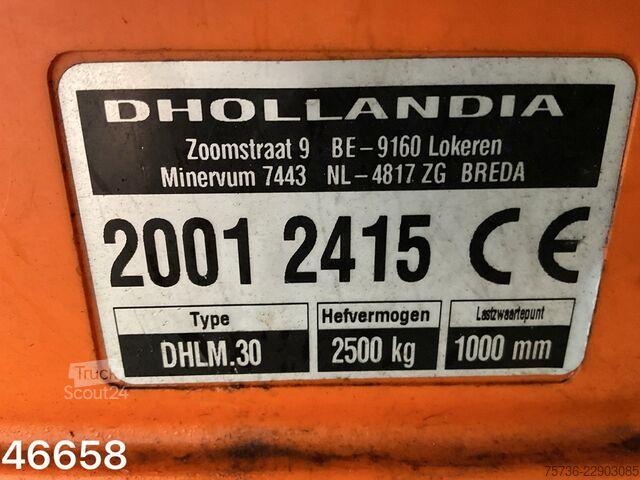 Чемодан Man TGS 26.330 6x2 met DHollandia laadklep