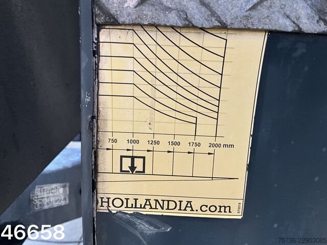 Чемодан Man TGS 26.330 6x2 met DHollandia laadklep