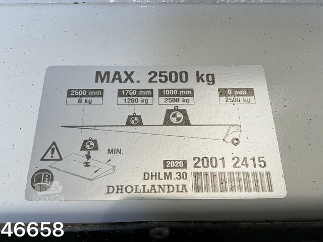 Чемодан Man TGS 26.330 6x2 met DHollandia laadklep