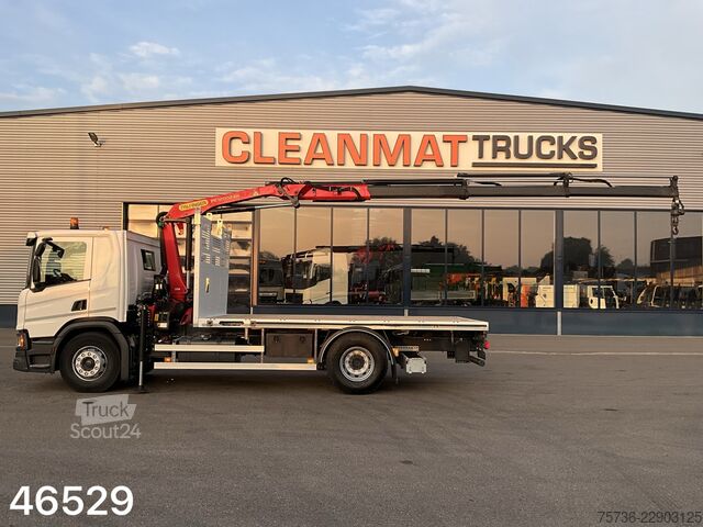 Žeriavové vozidlo Scania P 280 Euro 6 Palfinger 12 Tonmeter laadkraan