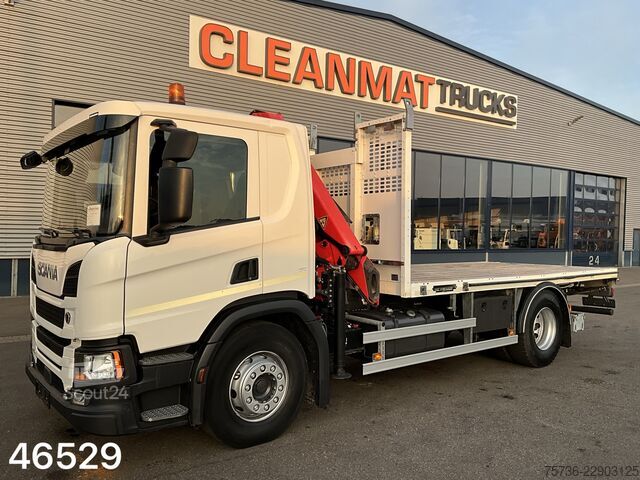 Žeriavové vozidlo Scania P 280 Euro 6 Palfinger 12 Tonmeter laadkraan