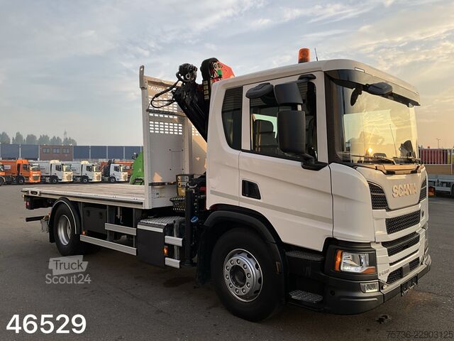 Žeriavové vozidlo Scania P 280 Euro 6 Palfinger 12 Tonmeter laadkraan