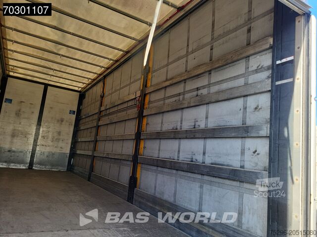 Curtain sided Mercedes Atego 1224 4X2 12tonner 280cm height box 1500kg...