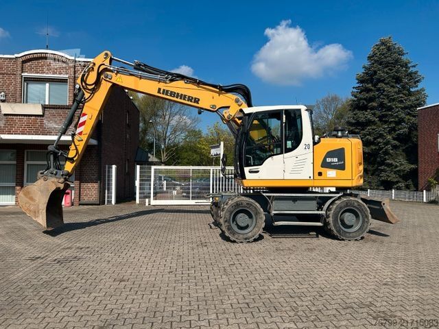 Τροχοφόρος εκσκαφέας LIEBHERR A 918 Compact nur 7650 Arbeitsstunden !