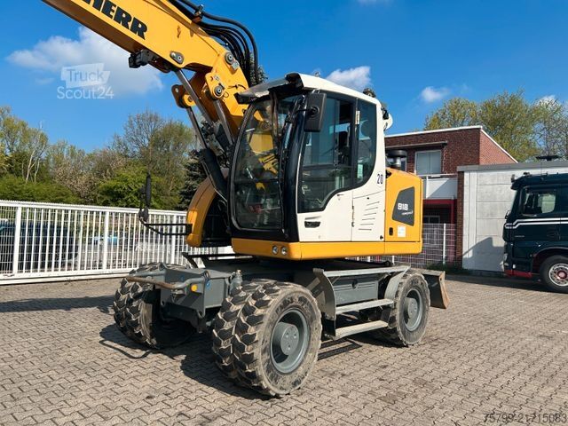 Τροχοφόρος εκσκαφέας LIEBHERR A 918 Compact nur 7650 Arbeitsstunden !