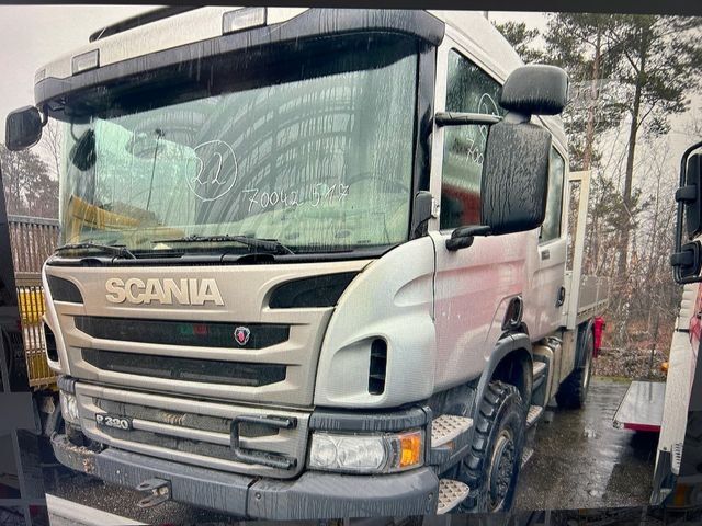 Camion cu platformă SCANIA P 320 4x4 /AC/Standhzg/EU6 Single Bereifung