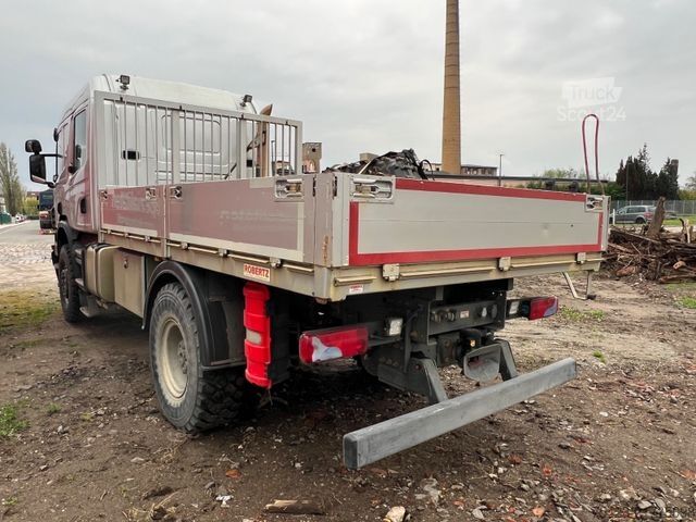 Camion cu platformă SCANIA P 320 4x4 /AC/Standhzg/EU6 Single Bereifung