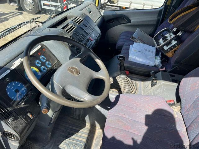 Autocarro con cassone fisso MERCEDES-BENZ Atego 2528 6x2 Pritsche Heckkran Atlas 125, Funk