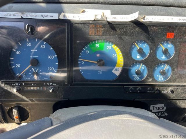 Gru montata su autocarro MERCEDES-BENZ Atego 2528 6x2 Pritsche Heckkran Atlas 125, Funk