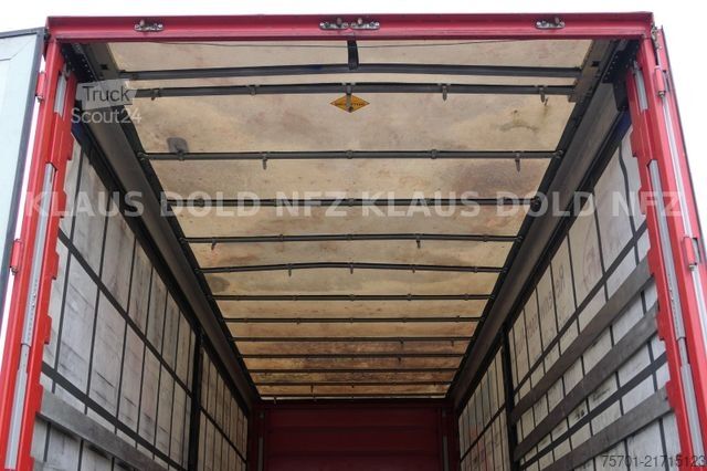 Mainomas kėbulo sunkvežimis Wecon BDF Wechselbrücke Pritsche Plane 57 m³