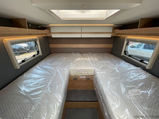 Half-integraal camper GLUECKSMOBIL T 691 EB |Bestpreis| inkl. Hubbett