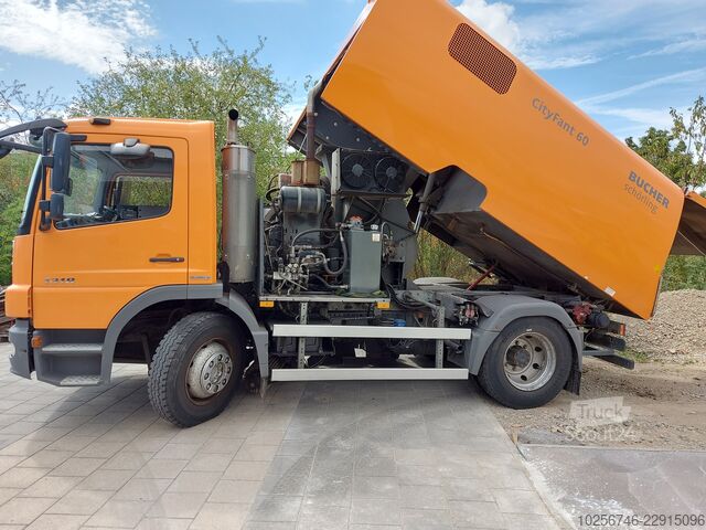 οδοκαθαριστικό μηχάνημα Mercedes Benz 1318 Atego
