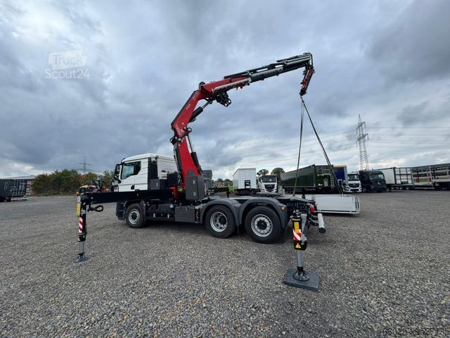 Ciężarówka ciężkiego typu MAN 26.470 6x4-4 Hydrodrive Fassi Kran F545 Jib