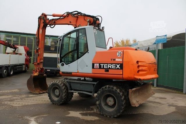 Escavadora sobre rodas ATLAS TW150 - Schwenkfunktion - Nr.: 375