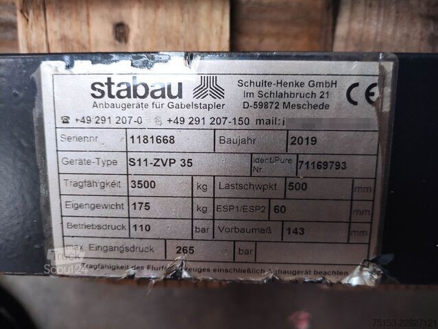 Vorkversteller Stabau S11-ZVP35