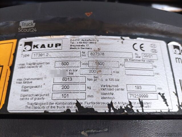 Rotátor Kaup 1T391.2 (360° endlos + Seitenschieber)