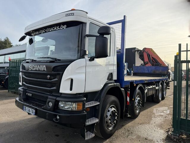 Tovornjak z žerjavom Scania P410 8x4 + CRANE PALFINGER PK33002 F (7x) - RET...