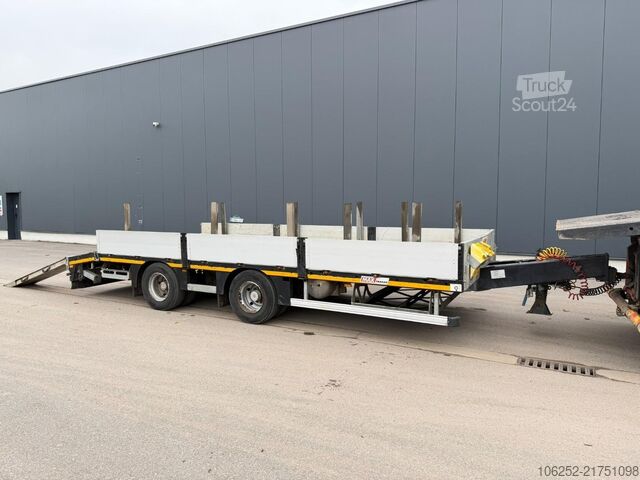 Dieplader FAYMONVILLE MAX Trailer 2-AXES LOWLOADER 21T - ALU RAMPS - ...