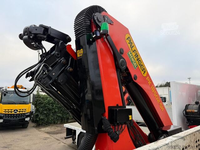 Plateforme de chargement ouverte Volvo FM 420 6x4 BAUSTOFF + KRAN PALFINGER PK18502 SH...