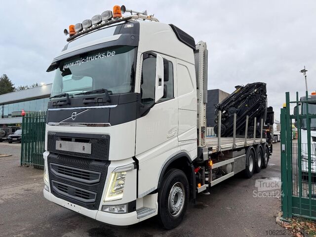 شاحنة رافعة Volvo FH 420 8x4 TRIDEM + (31m!) CRANE HIAB 858 E-7 +...