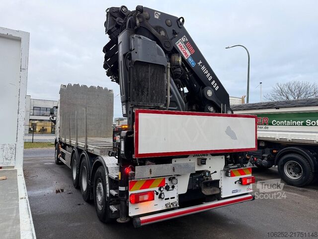 شاحنة رافعة Volvo FH 420 8x4 TRIDEM + (31m!) CRANE HIAB 858 E-7 +...