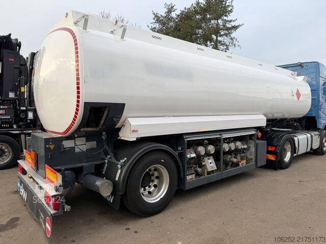 Serbatoio LAG 1-AXLE FUEL TANKER / CITERNE MAZOUT 25.000L - 5...