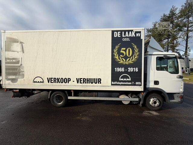 Gesloten bak MAN TGL 8.180 4x2 BL COSED BOX / BAKWAGEN / CAISSE ...