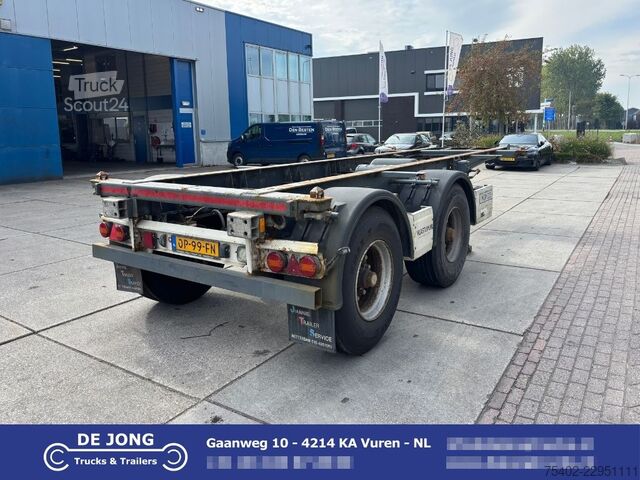 Containertransport Krone F. ATL 20 SZ 20 FT Chassis / BPW Drum