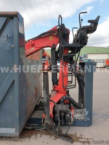 Abrollkipper MERCEDES-BENZ Garant AMR 70 Ladekran Epsilon M120 L80