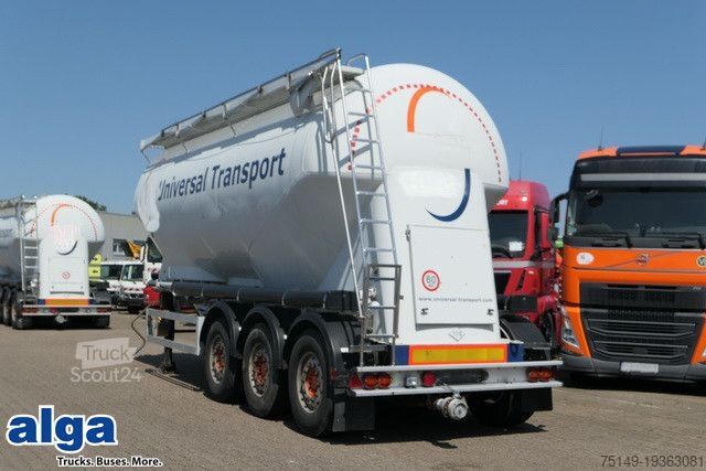 Návěs na silo FELDBINDER EUT 37.5, 1 Kammer, 37m³, 5x am Lager,Alu-Felgen