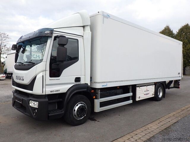 Caminhão frigorífico IVECO ML 160 E 28 P TK-Koffer 7,5m/LBW/Türen/AHK/Klima