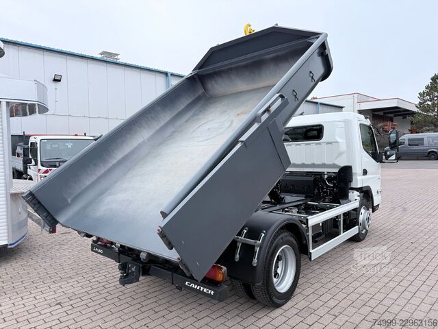 Transporter mit Kipper FUSO Canter 7C18 HYFA Abrollkipper inkl. Mulde