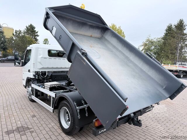 Transporter mit Kipper FUSO Canter 7C18 HYFA Abrollkipper inkl. Mulde