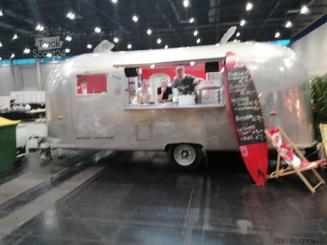 Verkaufsanhänger Airstream Air Stream USA Original Gastro Food Trailer Food Truck Imbisswagen Mobile Kitchen