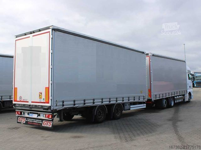 Jumbo nákladní automobil MAN TGX 24.510, EURO 6, 6X2, NAVIGATION +  G.T.S.