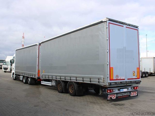 Jumbo nákladní automobil MAN TGX 24.510, EURO 6, 6X2, NAVIGATION +  G.T.S.