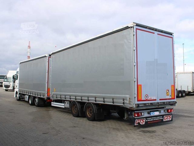 Valníkový nákladní automobil s plachtou MAN TGX 24.510, EURO 6, 6X2, NAVIGATION +  G.T.S.