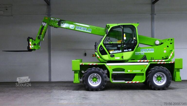 Teleskoparmstapler Merlo ROTO 38.16 4x4x4 **16m/4t.** vgl. 40.18