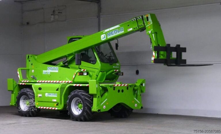 Teleskoparmstapler Merlo ROTO 38.16 4x4x4 **16m/4t.** vgl. 40.18