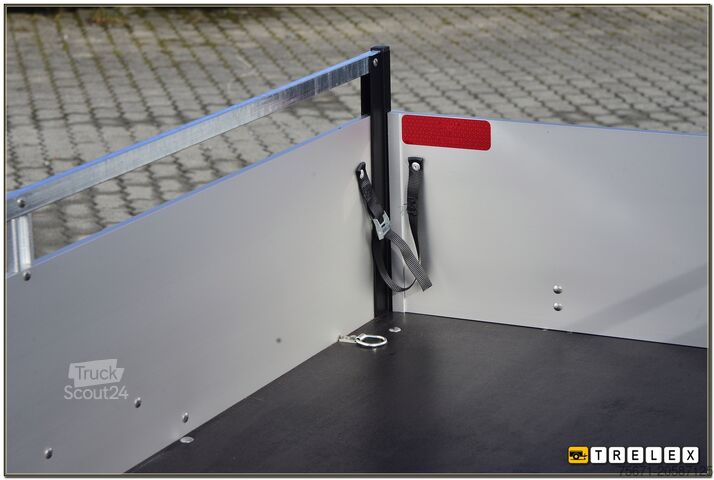 Rimorchio per auto Agados Alux 3 ohne / mit Reling