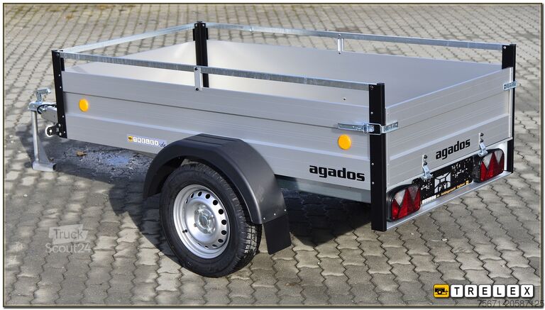 Remorque de voiture Agados Alux 3 ohne / mit Reling