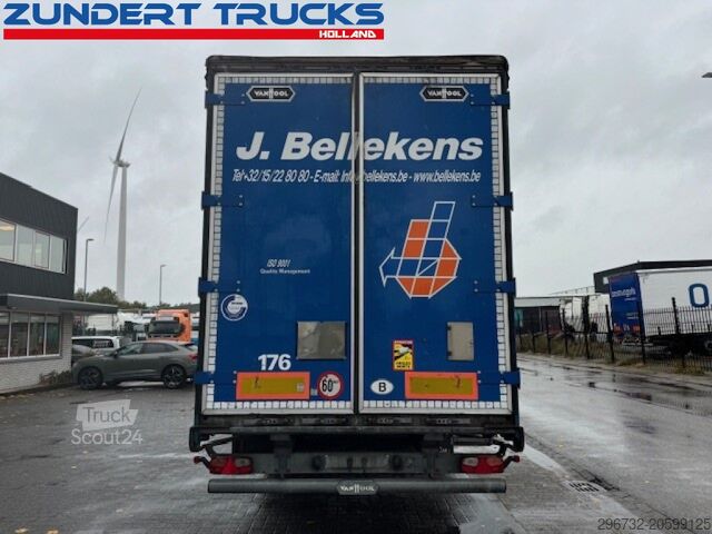 Bâches coulissantes Van Hool 3 AS SCHUIFZEILEN TRAILER, PALLET BOX