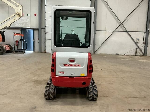Minirýpadlo Takeuchi TB 216