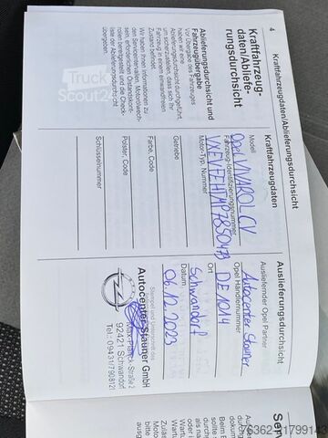 Dlouhý skříňový vůz Opel Vivaro L2 Kasten Edition M Klima PDC