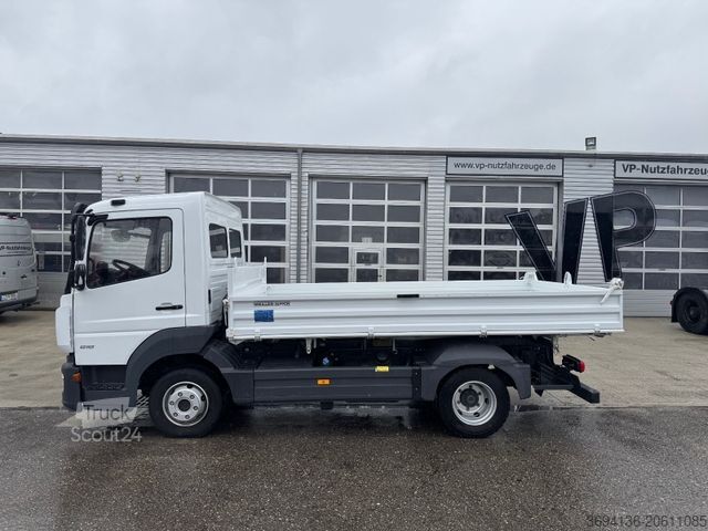 Furgone ribaltabile a tre lati MERCEDES-BENZ 818 K Meiller 3.S.Kipper