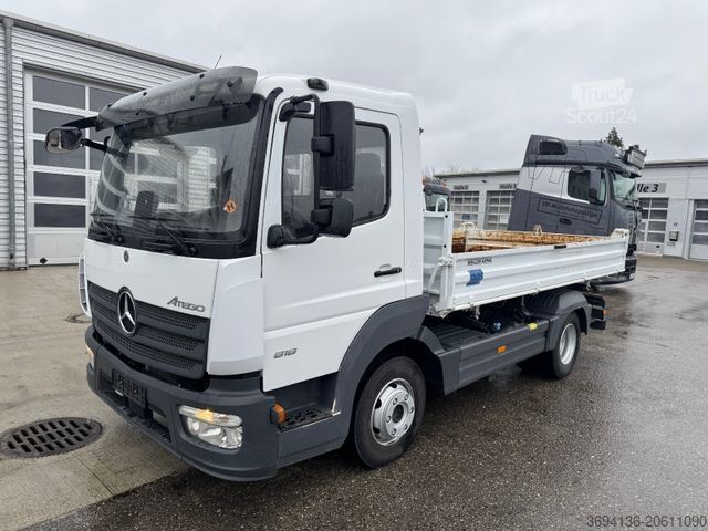 Benne tri-benne MERCEDES-BENZ 818K Meiller 3.S.Kipper