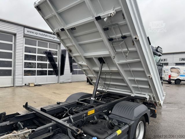 Benne tri-benne MERCEDES-BENZ 818K Meiller 3.S.Kipper