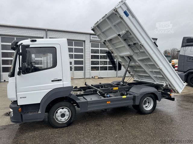 Benne tri-benne MERCEDES-BENZ 818K Meiller 3.S.Kipper